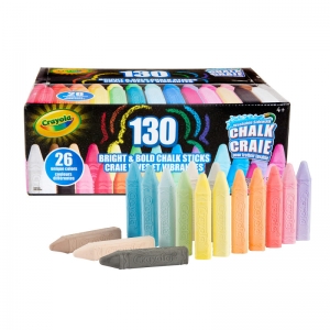 Bright & Bold Chalk Sticks, Pack of 130