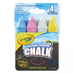 Sidewalk Chalk, Pack of 4