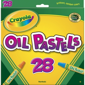 Oil Pastels, 28 Colors