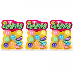 Globbles Fidget Toy, 6 Per Pack, 3 Packs