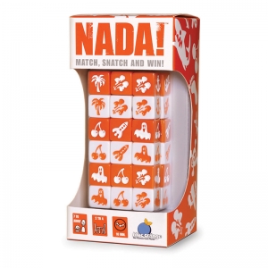 Nada! Matching Dice Game, Ages 7 to Adult, 2-4 Players, Pack of 2