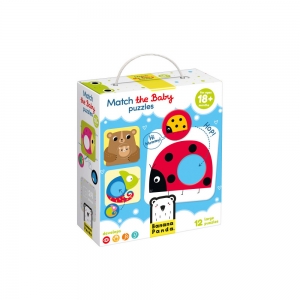 Match The Baby Puzzles, 12 Puzzles, 18+ Months