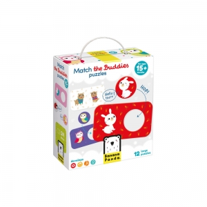 Match The Buddies Puzzles, 12 Puzzles, 15+ Months
