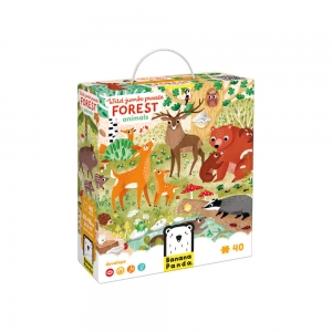 Wild Jumbo Puzzle Forest Animals, Ages 3+