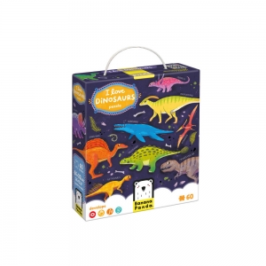 I Love Dinosaurs Puzzle, Ages 4+