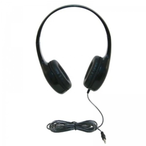 On-Ear Headphones with 3.5mm Plug, Black
