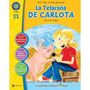 La Telarana de Carlota - Literature Kit, Spanish Version, Grades 3-4