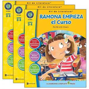 Ramona Empieza el Curso - Literature Kit, Spanish Version, Grades 3-4, Pack of 3