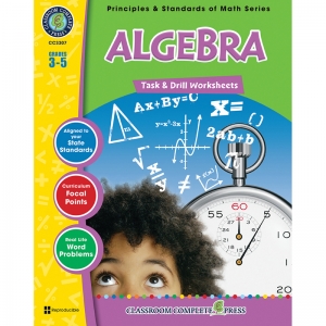 Algebra - Task & Drill Sheets Gr. 3-5