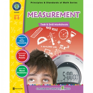 GR 6-8 MATH TASK&DRILL MEASUREMENT   