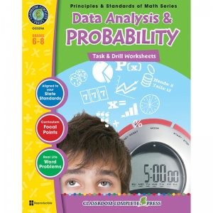 GR 6-8 MATH TASK & DRILL DATA ANALY  & PROBABILITY