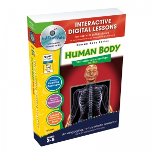 Human Body Big Box Interactive Whiteboard Lessons Book