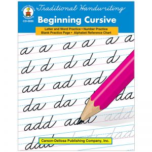 Traditional Handwriting: Beginning Cursive Resource Book, Grade 4-8, Pack of 3
