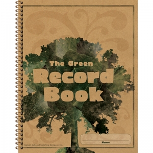 The Green Record Book Paperback, Pack of 3