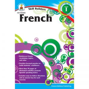 Skill Builders French I Workbook, Grades K-5, Pack of 6