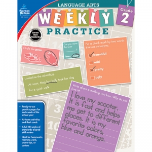 WEEKLY PRACTICE LANGUAGE ARTS GR 2   