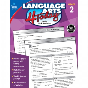 Language Arts 4 Today Workbook, Grade 2