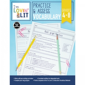 Practice & Assess: Vocabulary Workbook, Grade 4-8