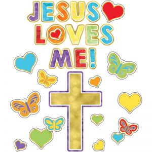 Jesus Loves Me! Bulletin Board Set, 3 Sets