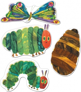 The Very Hungry Caterpillar Cut-Outs Grade PK-8, 48 Per Pack, 3 Packs