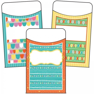 (3 PK) UP AND AWAY LIBRARY POCKET GR PK-8