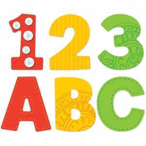 (4 PK) BOHO LETTERS 76PC PER PK