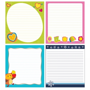 SEASONAL NOTEPAD SET   