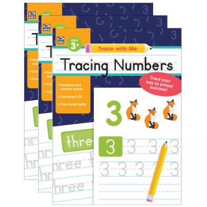 Trace with Me Tracing Numbers, Pack of 3