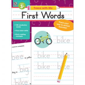 Trace with Me First Words, Pack of 3