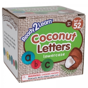 Coconut Letters, Lowercase, Set of 52