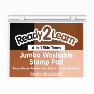 Skin Tone Jumbo Washable Stamp Pad 6 In 1