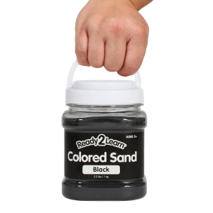 Colored Sand - Black - 2.2 Pounds