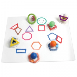 Giant Stampers - Geometric Shapes - Outline - Set of 10