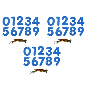 Ready2Learn Lacing Numbers 0-9, 14 pcs/pk, Set of 3