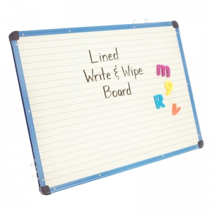 MAGNETIC LINED DRY ERASE BOARD 