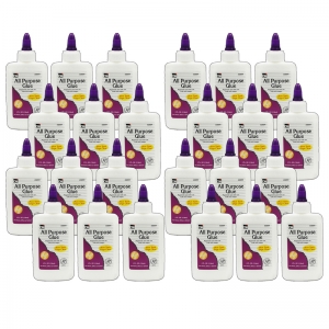All Purpose Glue, 4 oz., 24 Bottles