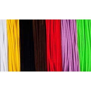 (3 Bx) Chenille Stems 6in Asst Clrs 1000 Per Box