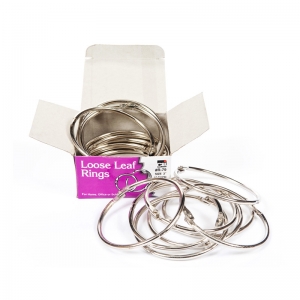 Book Rings, 3", Box of 10