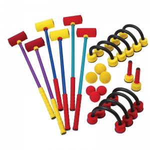 Foam Croquet Set,multi-color