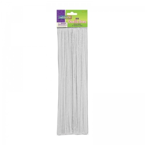 Regular Stems, White, 12" x 4 mm, 100 Pieces