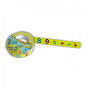 Mind Sparks Teach and Tear Tape, Math Tape, 60 Yards, 1 Roll
