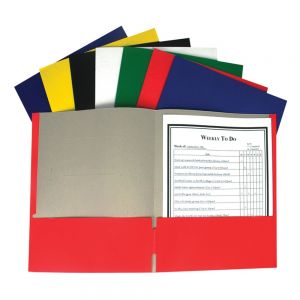 (100 Ea) Portfolio W/o Prongs Asst 