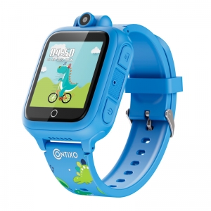 Kw1 Blue Smart Watch For Kids 