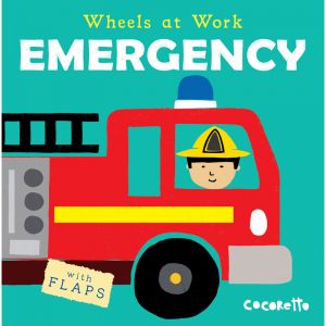 Wheels at Work Board Book, Emergency, Packof 3