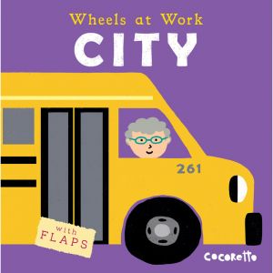 Wheels at Work Board Book, City, Pack of 3