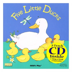 Five Little Ducks 8x8 W/cd