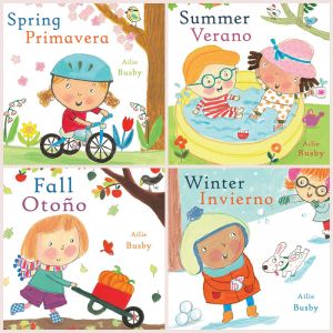 Seasons/Estaciones Bilingual English/Spanish Books, Set of 4
