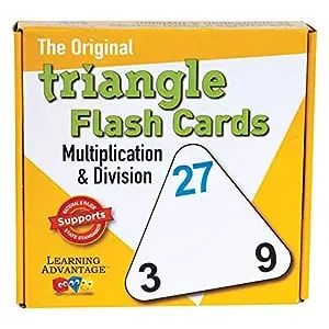 (3 Pk) Triangle Flashcards Add/sub 