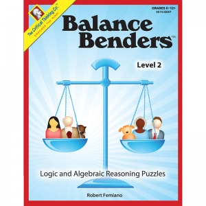 Balance Benders, Math, Level 2, Grades 6-12+