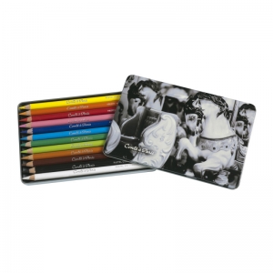 Pastel Pencils, Assorted Tin, Set of 12